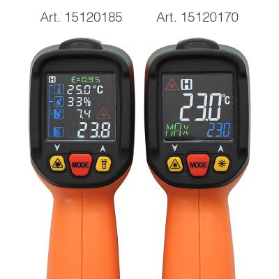 Infrarødt termometer med cirkulær laser (-50°C-550°C)